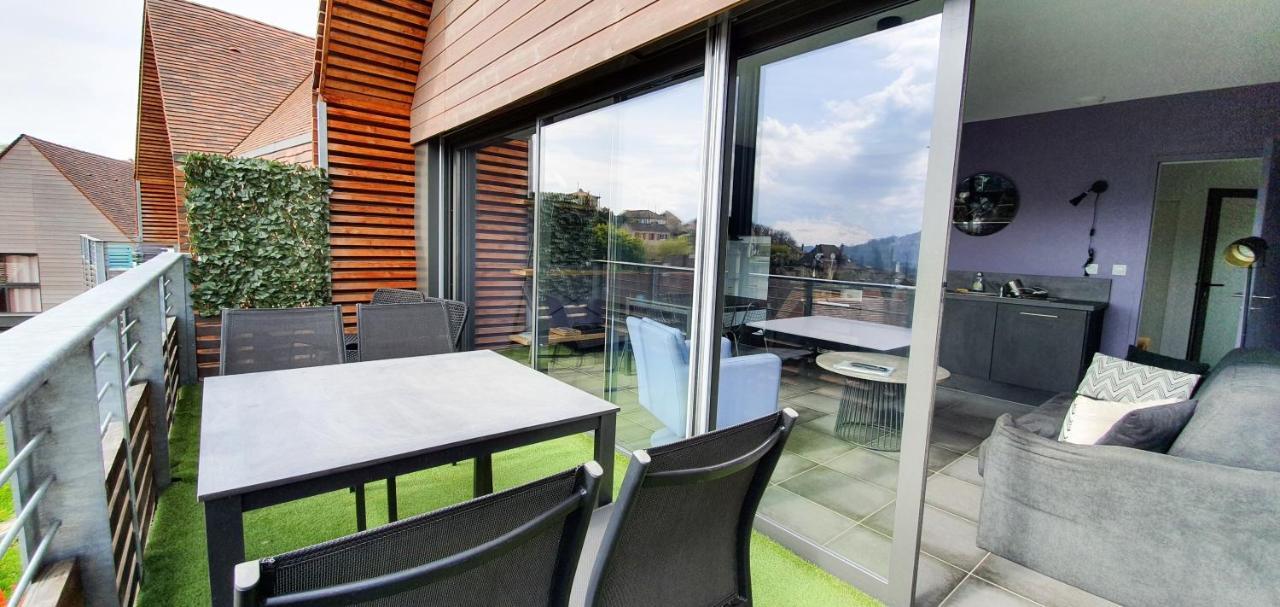 Le Coin Cosy Avec Balcon Terrasse Parking Prive Et Linge De Lit Compris Apartman Sarlat-la-Canéda Kültér fotó
