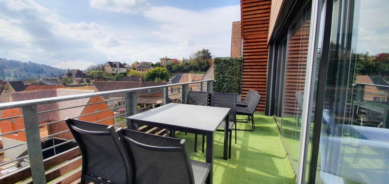 Le Coin Cosy Avec Balcon Terrasse Parking Prive Et Linge De Lit Compris Apartman Sarlat-la-Canéda Kültér fotó